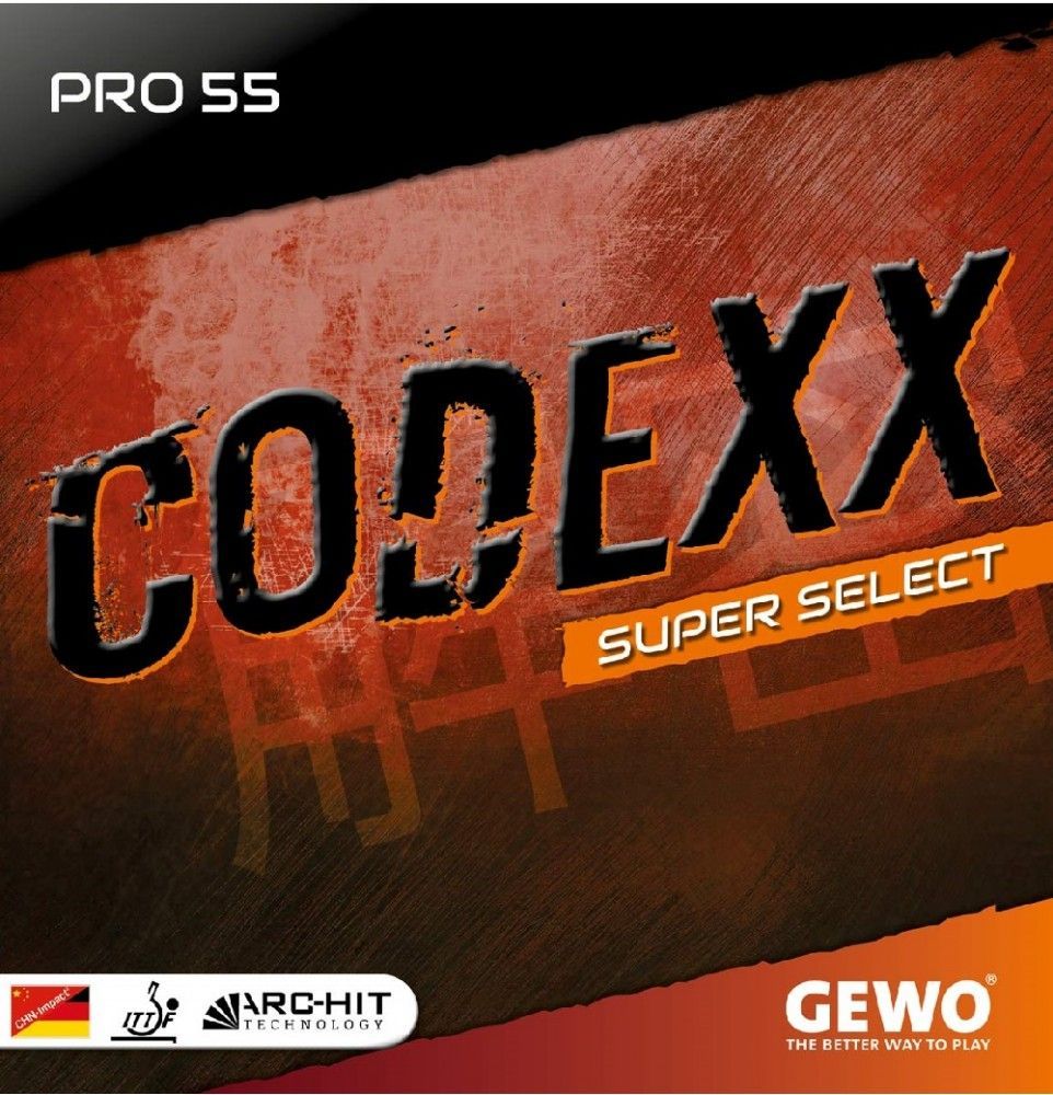 Накладка GEWO CODEXX PRO 55 SUPER SELECT