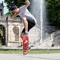 Скейтборд SCHILDKROT Kicker 31` Red Parkour