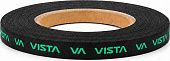 Торцевая лента VISTA 10mm x 25m, Черный/Зеленый