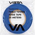 Торцевая лента VISTA 12mm x 25m, Синий/Белый
