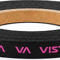 Торцевая лента VISTA 12mm x 25m, Черный/Маджента