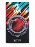 Торцевая лента VISTA 12mm x 1m, Черный/Маджента