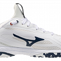 Кроссовки Mizuno Wave Drive Neo 4, Белый/Синий/Оранжевый