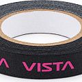Торцевая лента VISTA 12mm x 5m, Черный/Маджента