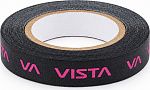 Торцевая лента VISTA 12mm x 5m, Черный/Маджента
