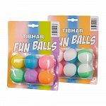 Мячи для н/т Tibhar FUN BALLS, 6 шт.