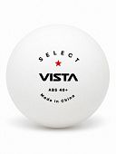 Мячи для настольного тенниса VISTA Select 1* 40+ бел. 120 шт.