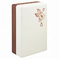 Блок для йоги BLOOM (двуцветный) LB7041