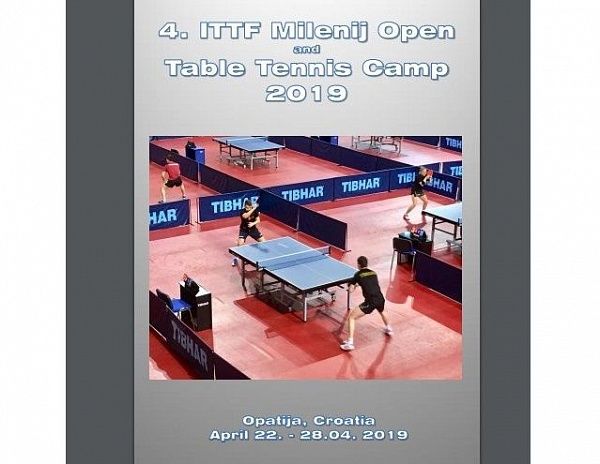Международный спортивный лагерь и открытый турнир по настольному теннису в Хорватии!